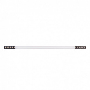 Plafon podłużny RX LED 3000K 30W 120cm czarny MaxLight