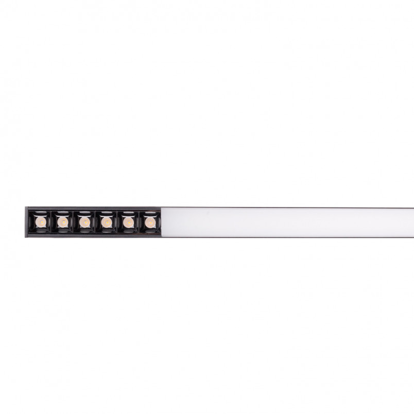 Plafon LED MaxLight RX - 120cm, Czarny | Nowoczesne Oświetlenie