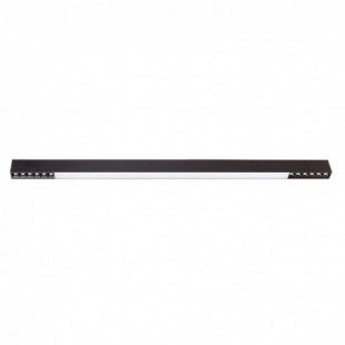 Plafon podłużny RX LED 3000K 30W 120cm czarny MaxLight