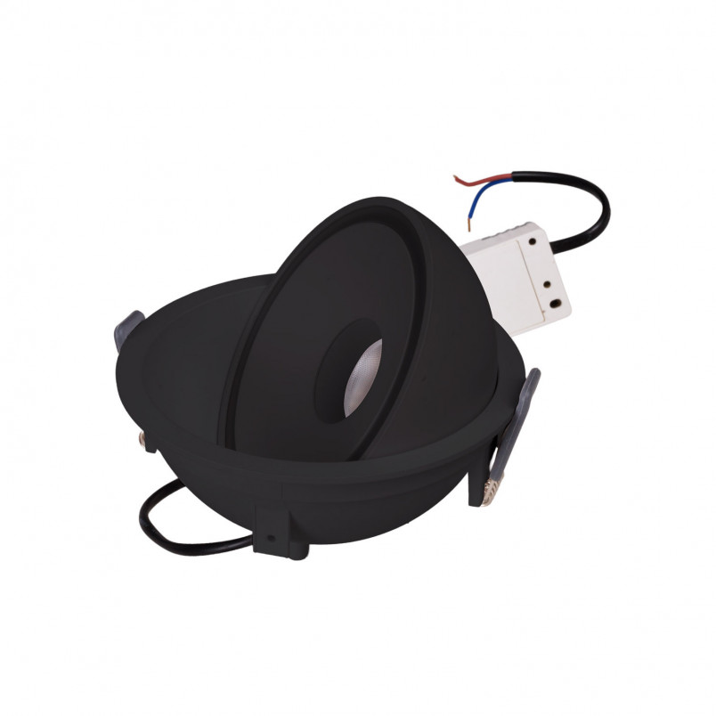 Lampa Vector LED MaxLight - Nowoczesny downlight czarny | Sklep z oświetleniem