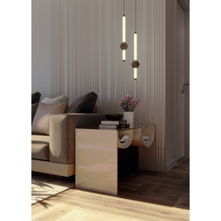 Lampa wisząca Verdes LED MaxLight | Nowoczesny design z kamieniem