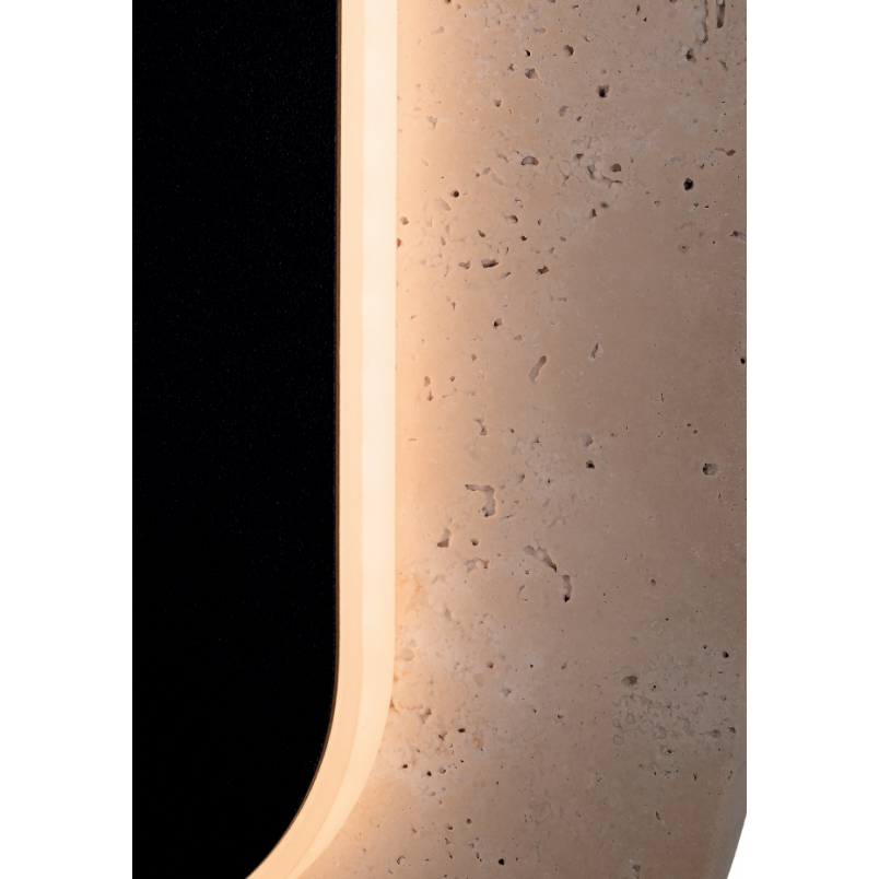 Kinkiet owalny Travertino LED MaxLight | Elegancki design