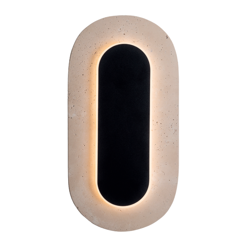 Kinkiet owalny Travertino LED MaxLight | Elegancki design