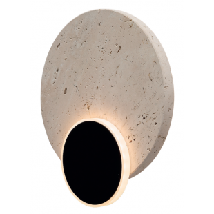 Kinkiet okrągły Travertino LED MaxLight | Elegancki design