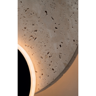 Kinkiet okrągły Travertino LED MaxLight | Elegancki design