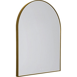 Lustro LED 90x70cm Złote MaxLight | Oświetlenie Łazni
