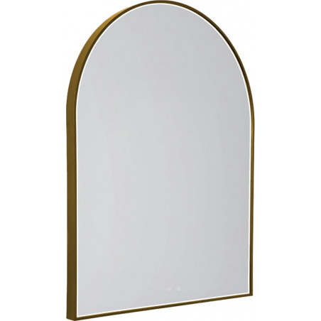 Lustro LED 90x70cm Złote MaxLight | Oświetlenie Łazni