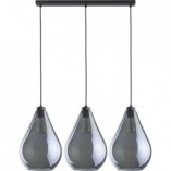 Lampa sufitowa szklana Fuente III | TK Lighting - Loftowa