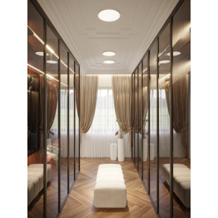 Plafon do łazienki z regulowaną barwą światła Lumos LED 30cm biały MaxLight