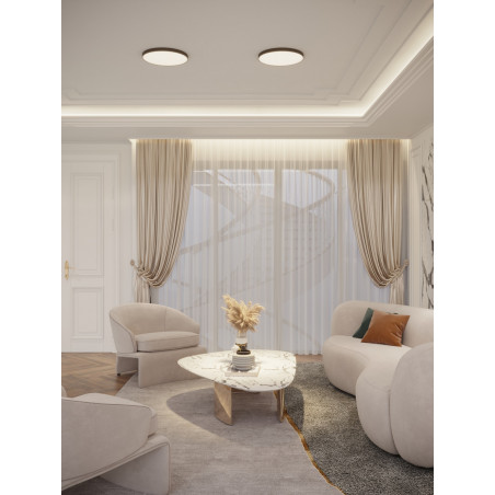 Plafon LED do łazienki MaxLight 30cm - Regulacja barwy