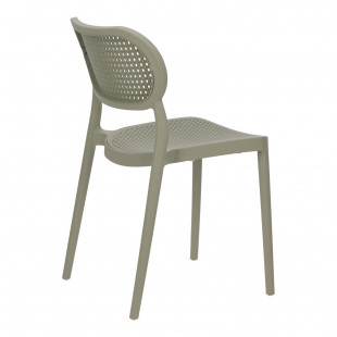 Krzesło ażurowe Bilto zielone Intesi - Komfort i styl w ogrodzie