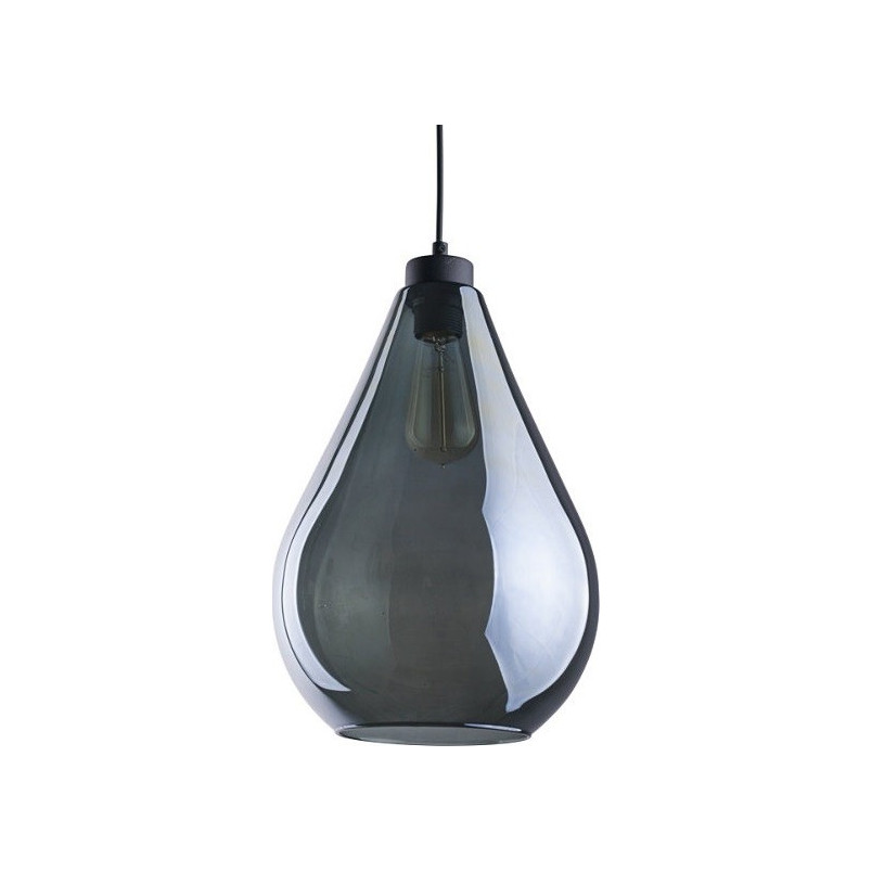 Lampa wisząca Fuente | Szklana, grafitowa | TK Lighting