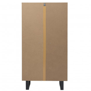 Szafka na buty Calypso | 120x35cm | Dąb/Czarny | Intesi