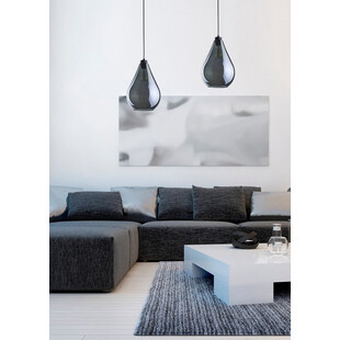 Lampa wisząca Fuente | Szklana, grafitowa | TK Lighting