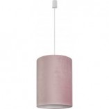 Lampa wisząca welurowa Barrel Velvet różowa | Nowodvorski