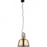 Stylowa Lampa wisząca szklana loft Amalfi 30 Mosiądz Nowodvorski do kuchni