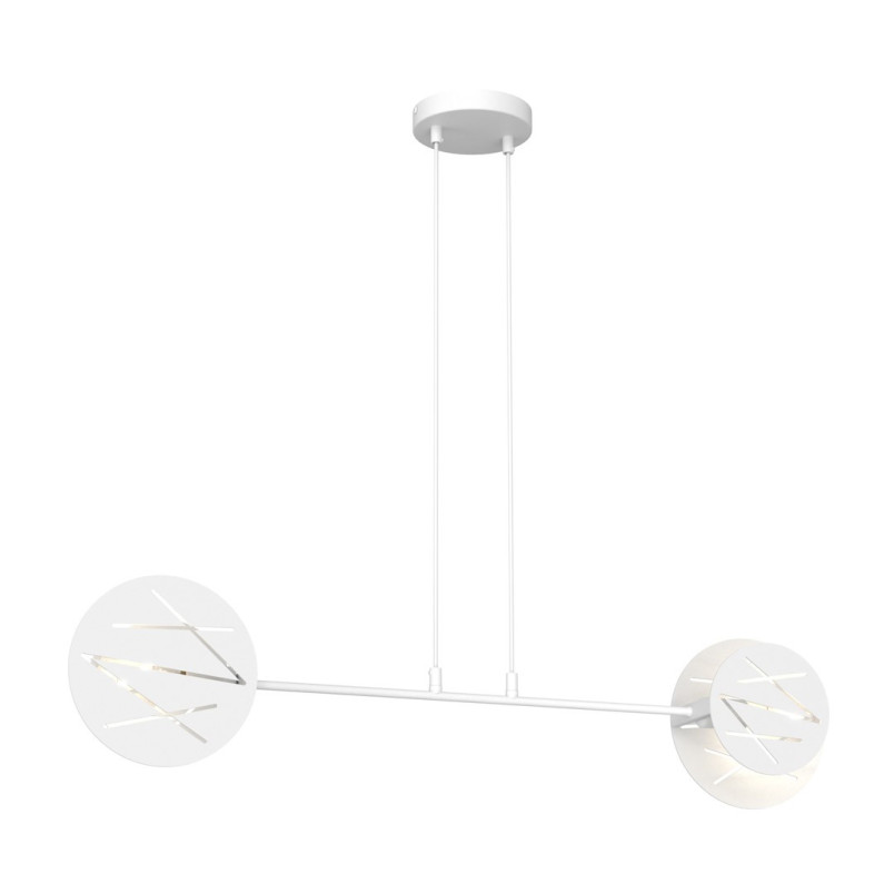 Lampa wisząca Emibig Xotic biała | Nowoczesny design E27
