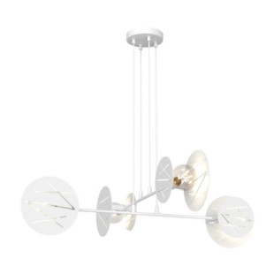 Lampa wisząca 4-punktowa Xotic biała Emibig - Nowoczesny design