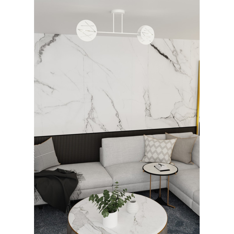 Lampa sufitowa Frick II biała Emibig - Nowoczesny design