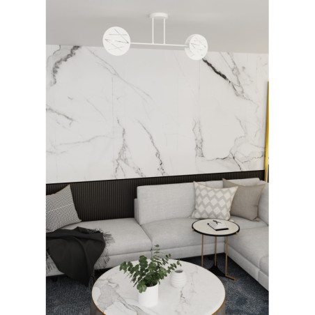 Lampa sufitowa Frick II biała Emibig - Nowoczesny design