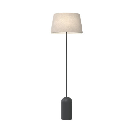 Lampa podłogowa Pearl | Beżowo-czarna, 150cm | Emibig