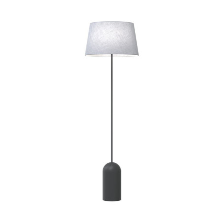 Lampa podłogowa Pearl Emibig | Szaro-czarna, 150cm - Kup Teraz!