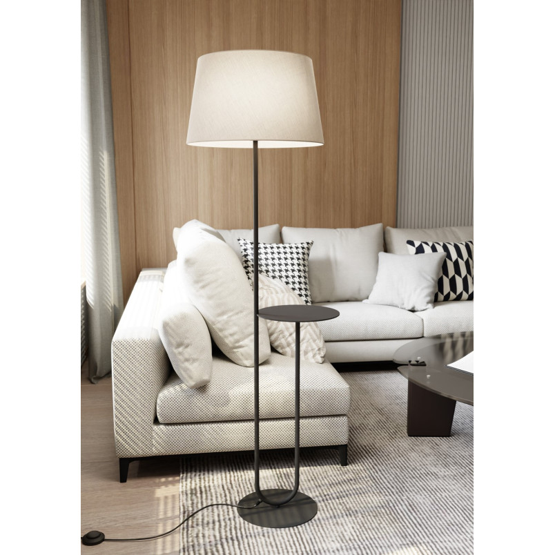 Lampa podłogowa Hotel beż/czarny Emibig | Komfort i funkcjonalność