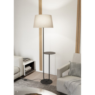 Lampa podłogowa Hotel beż/czarny Emibig | Komfort i funkcjonalność
