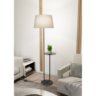 Lampa podłogowa Hotel beż/czarny Emibig | Komfort i funkcjonalność