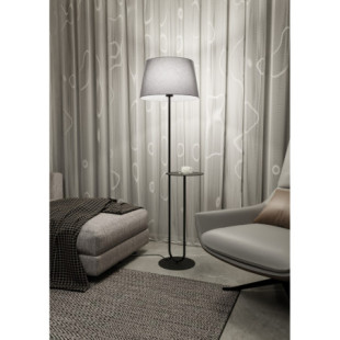 Lampa podłogowa Hotel szary/czarny Emibig - Komfort i styl