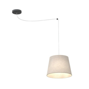 Lampa wisząca pająk Emibig Ascot - beżowa, E27 | Sklep z lampami