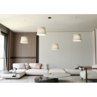 Lampa Wisząca Pająk Ascot Beżowa Emibig | Salon, Jadalnia