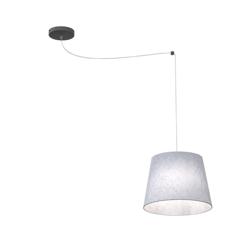 Lampa Wisząca Pająk Ascot Szara Emibig | Salon, Kuchnia