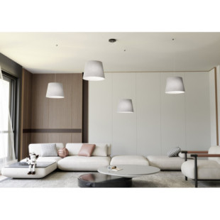 Lampa wisząca pająk Ascot szara Emibig - Stylowe oświetlenie