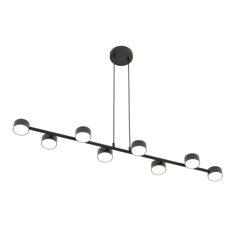 Lampa wisząca czarna Megara VI 115cm - Emibig | Salon, Jadalnia