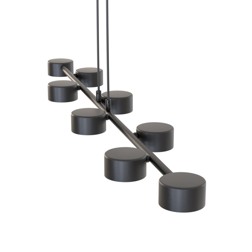 Lampa wisząca czarna Megara VI 115cm - Emibig | Salon, Jadalnia