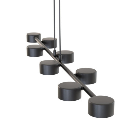 Lampa wisząca czarna Megara VI 115cm - Emibig | Salon, Jadalnia