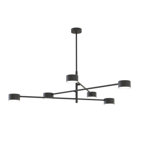 Lampa sufitowa Natsu VI - Emibig, 6 punktów, czarna - Kup online!