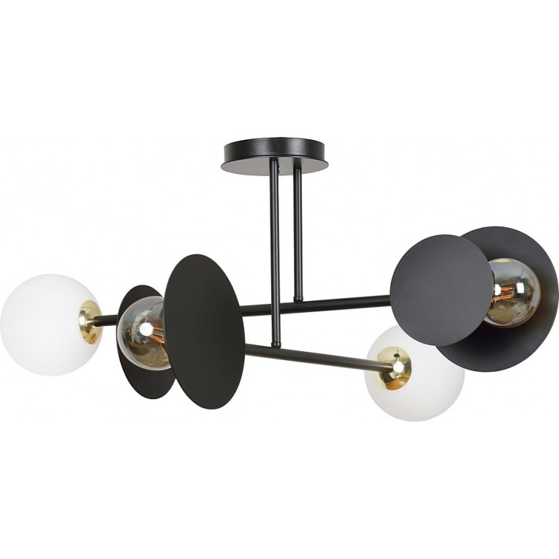 Lampa sufitowa szklana Minerva IV 80cm | Emibig - Elegancja i styl