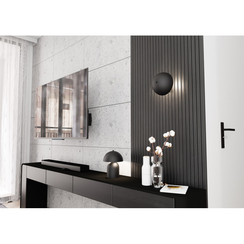 Lampa stołowa Mush czarna Emibig | Minimalizm i styl