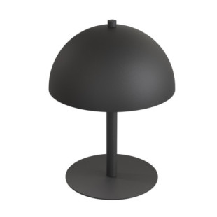 Lampa stołowa grzybek Mogu 18cm H24cm czarna Emibig