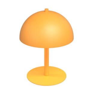 Lampa stołowa grzybek Mogu 18cm H24cm pomarańczowa Emibig