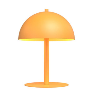 Lampa stołowa grzybek Mogu 18cm H24cm pomarańczowa Emibig