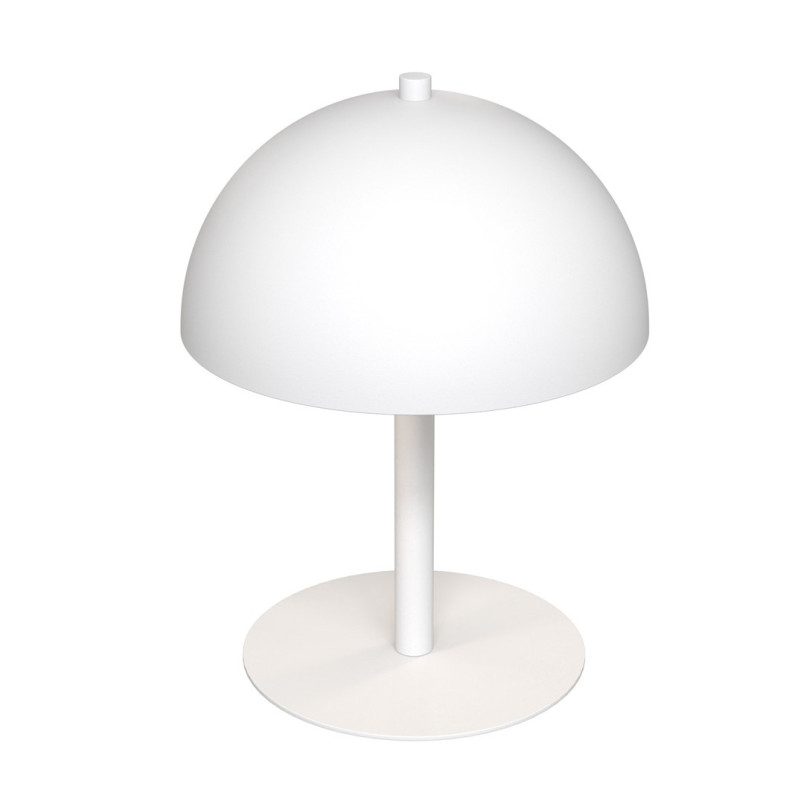 Lampa stołowa Mogu - Grzybek, Biała | Emibig