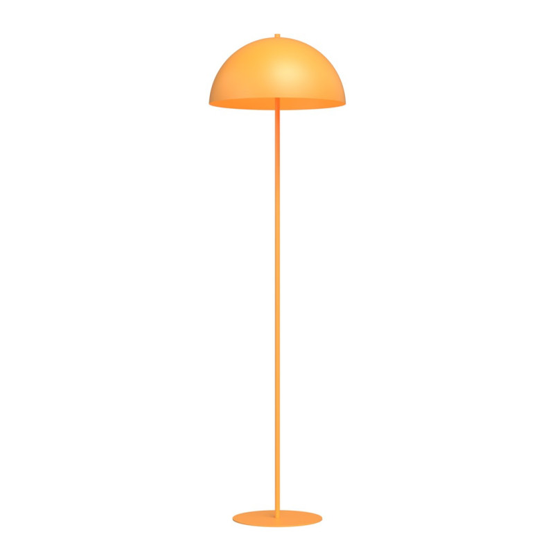 Lampa podłogowa Mogu - Pomarańczowa, Retro | Emibig