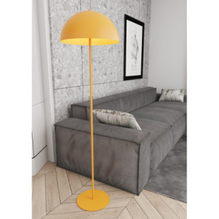 Lampa podłogowa Mogu - Pomarańczowa, Retro | Emibig