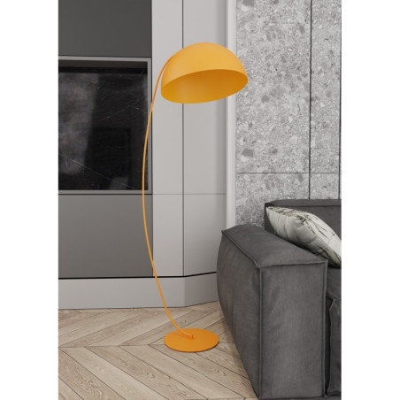 Lampa podłogowa Arcos | Pomarańczowa | Emibig | 150cm