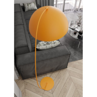 Lampa podłogowa Arcos | Pomarańczowa | Emibig | 150cm