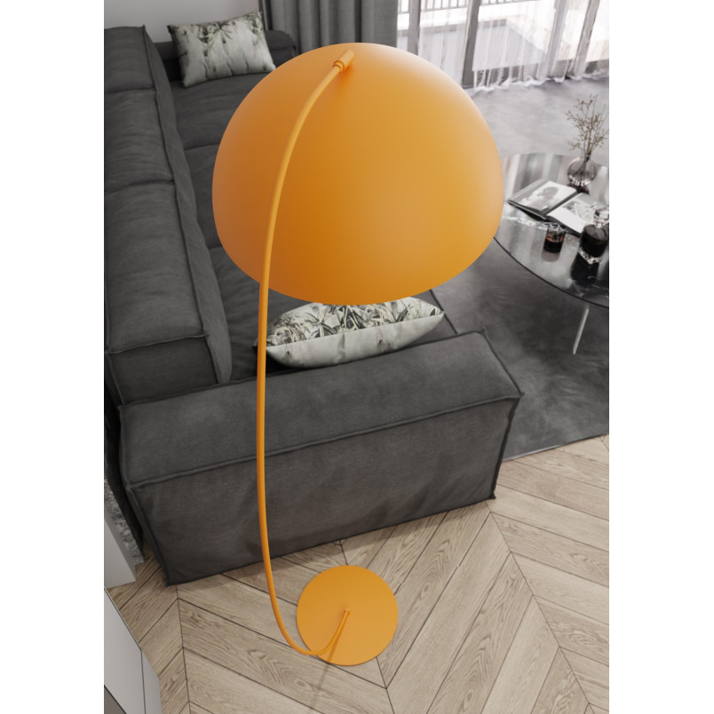 Lampa podłogowa Arcos | Pomarańczowa | Emibig | 150cm