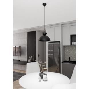 Lampa wisząca Lunaro czarna Emibig | Elegancja i styl
